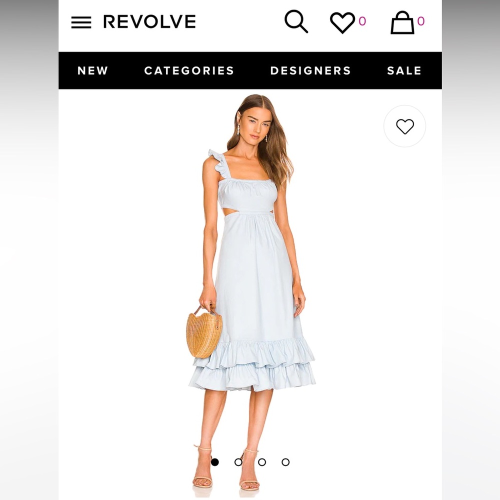 Revolve Katrine Dress in Blue Bell
Brand: LIKELY